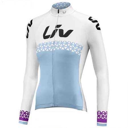 Radtrikot 2018 CCC Liv Damen Langarm N002